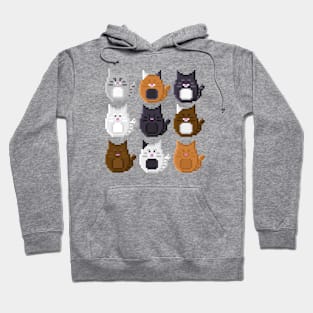 Pixel Cats Hoodie